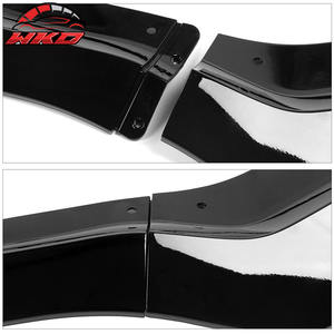 Protector de Parachoques Delantero para Dodge Charger Widebody 2020-2023, Estilo IKON V2, Negro Brillante, 4 Piezas, Difusor, Protector de Mentón - Product Image 6