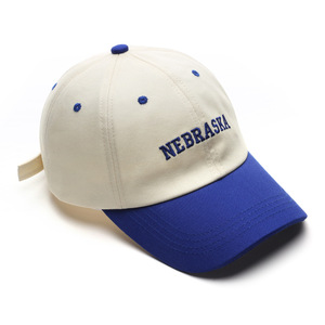 도매 프리미엄 맞춤형 로고 자수 100% 면 6 패널 무지 블랙 화이트 아빠 모자 야구 모자 - Product Image 3