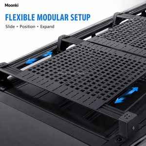 Kit de panneaux MOLLE pour porte-bagages de toit Cybertruck, rangement modulaire pour équipement de camping et de récupération - Product Image 5