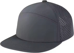 Custom Logo Adjustable Baseball <b>Cap</b> <b>Flat</b> Brim Cotton Snapback Hat for <b>Mens</b> Women Outdoor Golf Sports Wholesale <b>Caps</b> Bulk - Product Image 5