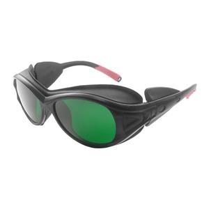 Lunettes de sécurité laser, monture noire, verres de 2 mm, transmission de 20 %, pour la protection contre les rayonnements lumineux, fabriquées à Shenzhen - Product Image 4