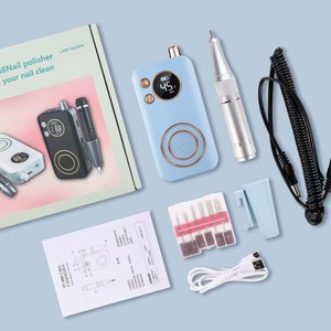 Perceuse à ongles sans fil 45000 tr/min, machine à manucure électrique rechargeable pour un retrait rapide du vernis gel et des retouches - Product Image 3