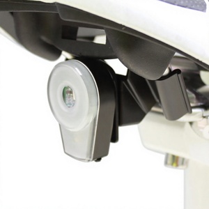 Lampe arrière de vélo rechargeable par USB, LED COB rouge ANSI, batterie PRL418 pour vélo - Product Image 1