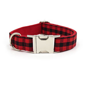 <span class=keywords><strong>Collar</strong></span> para Perro Estilo Británico 2024, <span class=keywords><strong>Collar</strong></span> Ajustable Clásico para Mascotas, <span class=keywords><strong>Collar</strong></span> para Perro con Estampado a Cuadros Negro y Rojo de Moda - Product Image 5