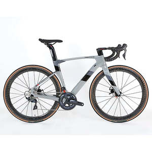 Bicicleta de Carretera Profesional CYCLONEpro 105, 22 Velocidades, Fibra de Carbono, con Grupo de Frenos de Disco 700C, Azul, Unisex - Product Image 2