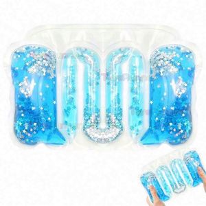 Juguetes Novedosos de Broma, Kit de Juguetes de Tubo de PVC Ecológico Blandos, Regalo para Niñas, Premios para TDAH, Serpiente de Agua para Apretar, Alivio del Estrés - Product Image 3