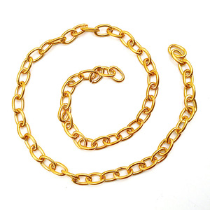 โซ่เหล็กชุบโลหะรูปตัวโอ ทนทาน สำหรับตกแต่งกระเป๋า - Product Image 5
