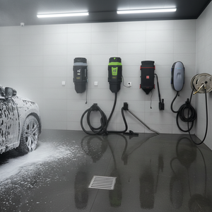 Aspirapolvere Elettrico da Parete <span class=keywords><strong>per</strong></span> Auto, Macchina <span class=keywords><strong>per</strong></span> Pulizia Dettagliata da Officina e Negozio Auto, 1600W <span class=keywords><strong>per</strong></span> Lavaggio e Cura dell'Auto - Product Image 3