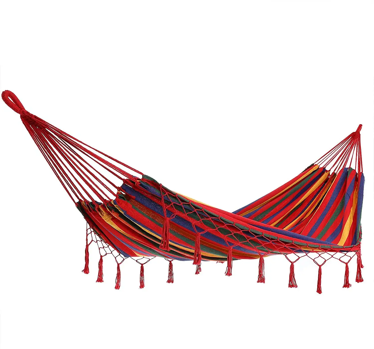 Braziliaanse Canvas Indoor Outdoor Amaca Swing Macrame Hamacas