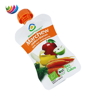 Pochettes Souples à Bec Personnalisées de Qualité Alimentaire et Écologiques pour Boissons, Yaourts, Jus de Fruits et Aliments pour Bébés (100ml, 250ml, 500ml)