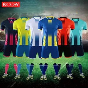 Chất Lượng Cao Bóng Đá Jerseys Men's Bóng Đá T-Shirts Đồng Phục Thiết Lập Đội Biểu Tượng Tùy Chỉnh Bóng Đá Áo Sơ Mi Bóng Đá Jersey Bóng Đá Mặc