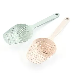 Kitchen Tools Nylon Silicone Strainers Noodles Shovels Pasta Filter Spoon Colander Strainers