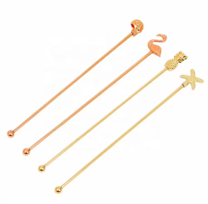 Accessoires de Bar avec Logo Personnalisé en Acier Inoxydable, Rose, Or, Argent, Cuivre, Cocktail, Bâton de Mélange, Agitateur de <span class=keywords><strong>Café</strong></span> <span class=keywords><strong>Réutilisable</strong></span> - Product Image 6