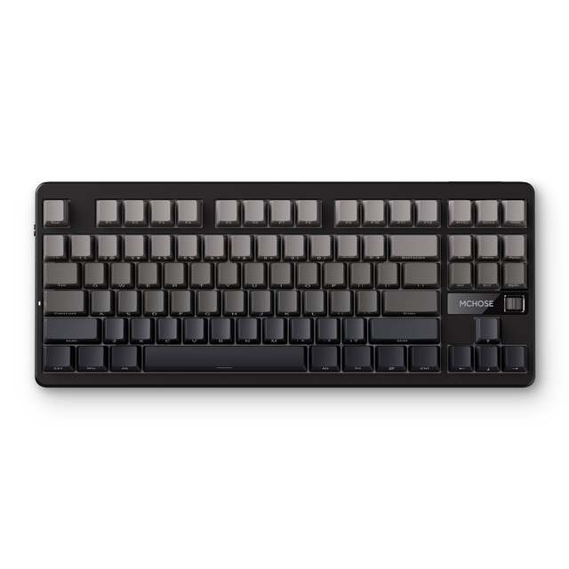 MCHOSE G87 Keys Rgb Backlit Hot Swappable Anti Ghosting Keyboard for Desktop Tablet Laptop Wired Gaming Mechanical Keyboard Oem