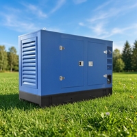 Générateur diesel silencieux haute performance 20 kVA avec ATS et 50/60 Hz pour utilisation agricole, refroidissement par eau