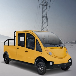 Véhicule électrique à faible vitesse, <span class=keywords><strong>camion</strong></span> électrique, pick-up 4x4, voiture de sécurité, batterie au plomb-acide au lithium d'usine, fermée - Product Image 5