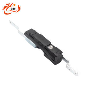 Serrure Longyu <span class=keywords><strong>MS801</strong></span> en alliage de zinc, serrure à clé, étanche, antivol, pour armoire électrique, avec chaîne de verrouillage, cache-poussière MS848-4A - Product Image 1