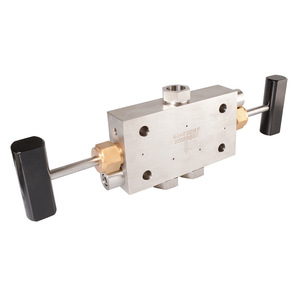 Vanne de commande hydraulique haute pression à deux voies en acier inoxydable 316, filetage NPT 1/2 - Product Image 1