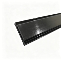 Barre isolante en polyamide PA66 GF25 à rupture de pont thermique, profil creux insonorisant, durable, moderne, certifié ISO9001 pour fenêtres et portes