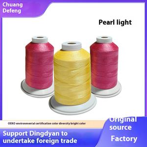 <span class=keywords><strong>Tedo</strong></span> Dragon Custom alta resistencia 100% poliéster teñido alta tenacidad mercerizado hilo de coser línea de perlas para costura de ropa - Product Image 5