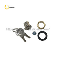 Serrure de porte Diebold Nixdorf CS280N Procash 280N, pièce de rechange pour distributeur automatique de billets, 1750254098 01750254098, serrure et clé CAM LOCK MK104BS PL503-3313