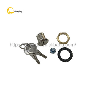 Serrure de porte Diebold Nixdorf CS280N <span class=keywords><strong>Procash</strong></span> 280N, pièce de rechange pour distributeur automatique de billets, 1750254098 01750254098, serrure et clé CAM LOCK MK104BS PL503-3313 - Product Image 2