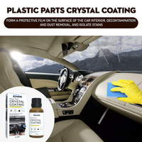 Nettoyant pour revêtement plastique automobile Revêtement cristal liquide Revêtement cristal agent nano plastique de qualité professionnelle pour