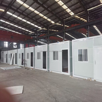 Emballage préfabriqué de haute qualité Maison en conteneur de 20 pieds Cabine d'hébergement en conteneur de bureau pliable portable