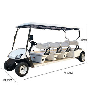 Approvisionnement Direct Usine Véhicule Électrique de Tourisme 8 Places Voiturette de Golf d'Importation avec Housse en Cuir à Vendre - Product Image 2