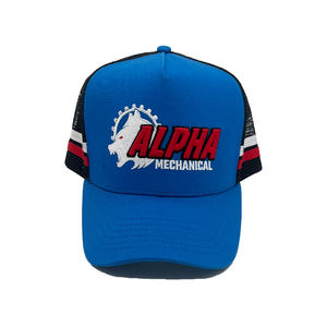 Casquettes de camionneur personnalisées de haute qualité avec broderie et bandes latérales, vente en gros, <span class=keywords><strong>moins</strong></span> chères, multicolores, casquettes de camionneur australiennes - Product Image 5