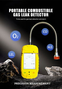 DTS-B100 เครื่องตรวจจับก๊าซที่ติดไฟได้ CH4 มีเทน/น้ำมันเบนซินธรรมชาติ/แอลกอฮอล์ ความแม่นยำสูง หน้าจอสี LCD ที่มีความไวสูง - Product Image 4