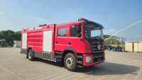 Nouveau camion-citerne à eau diesel 4x2 pour la lutte contre les incendies avec transmission automatique et capacité de 3001-5000L