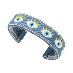 Bracelet Bohème Créatif Broderie Papillon Tissé à la Main Bracelet Oeil du Diable Ouverture Porte-Bonheur Diamant à la Mode Vente en Gros - Product Image 6
