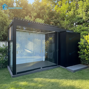 Pérgola <span class=keywords><strong>de</strong></span> Calidad Sweet Home, Gazebo, Pabellón, Venta <span class=keywords><strong>de</strong></span> Fábrica, Productos Nuevos, Pérgola Motorizada con Techo <span class=keywords><strong>de</strong></span> Láminas - Product Image 3