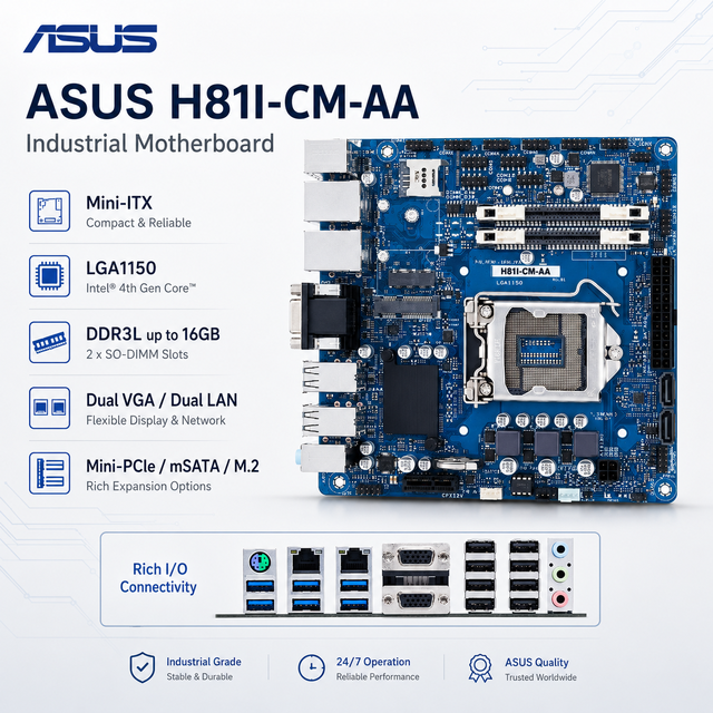 Asus H81I-CM-AA motherboard