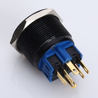 Bouton poussoir longue durée Onpow Ce Rohs Gq25 25Mm interrupteurs à bouton-poussoir à verrouillage illuminés anti-vandalisme