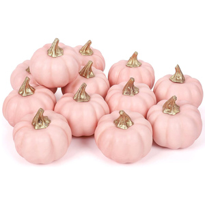 12 Calabazas Artificiales al por Mayor, Calabazas Vintage Realistas de Espuma para Decoración de Otoño/Halloween/Navidad - Product Image 5