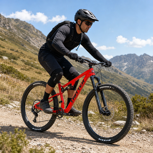 Vélo de montagne à suspension souple en fibre de carbone TWITTER OVERLORD, 12 vitesses, double suspension, freins à disque, 27,5/29, fourche <span class=keywords><strong>RockShox</strong></span> - Product Image 5