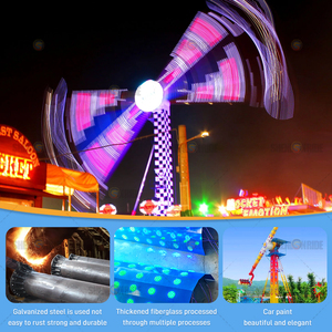 Paseo de refuerzo giratorio de 360 grados con música y efectos | Atracciones de alto beneficio - Product Image 6