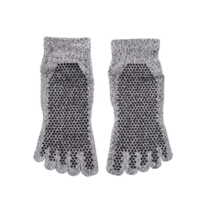 Haute Performance niveau 5 coupe preuve pieds nus <span class=keywords><strong>Action</strong></span> chaussettes hommes cinq orteil Anti coupure chaussettes poignée Silicone pour la plongée surf - Product Image 5