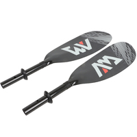 100% Carbone Lame Kayak Paddle KP-3 230cm 4 Section Rame Canoë pour Kayak Gonflable Stand-Up Paddleboarding Double Accessoire