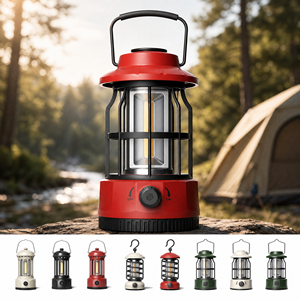 Linterna de Camping Retro Portátil, Llavero Compacto Multifuncional para Senderismo, Pesca, Escalada en Roca, Buceo, Recargable por USB - Product Image 1