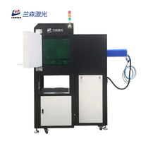 Imprimante laser CO2 grand format Synrad à mise au point dynamique 60W 100W, nouvelle fonction 3D, prend en charge PLT BMP pour l'impression sur acrylique, jeans, verre