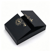 Boîte d'emballage cosmétique et de parfum sur mesure à double porte, boîte cadeau de luxe avec fermeture magnétique, insert en mousse, structure rigide pour