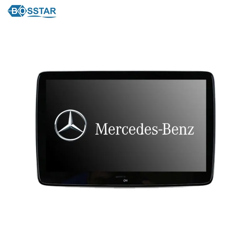 Monitor de encosto de cabeça de carro 11.6 polegadas, monitor para benz com suporte de instalação