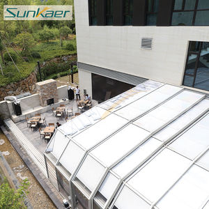 <span class=keywords><strong>Prix</strong></span> usine OEM/ODM polycarbonate boîtier rétractable véranda extérieure véranda véranda pour maison résidentielle Villa maisons - Product Image 4