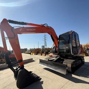 HITACHI เครื่องขุด ZX70มือสองขนาดเล็ก7ตันเครื่องขุดมือสองพร้อมเครื่องยนต์และปั๊มที่ดี - Product Image 4