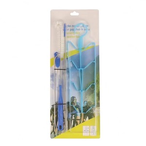 Échantillon gratuit Usine BSCI Vente en gros Kit de nettoyage 4-en-1 pour poche à eau, tube, brosse et outils de bouteille - Product Image 4