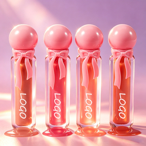 Brillo Labial Personalizado por el Fabricante con Tapa de Bola para Niñas, Logotipo Personalizado, Marca Privada, Brillo Labial Personalizado - Product Image 1