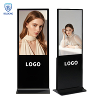 Kiosque numérique sur pied avec écran tactile 2k/4k LCD Totem Android